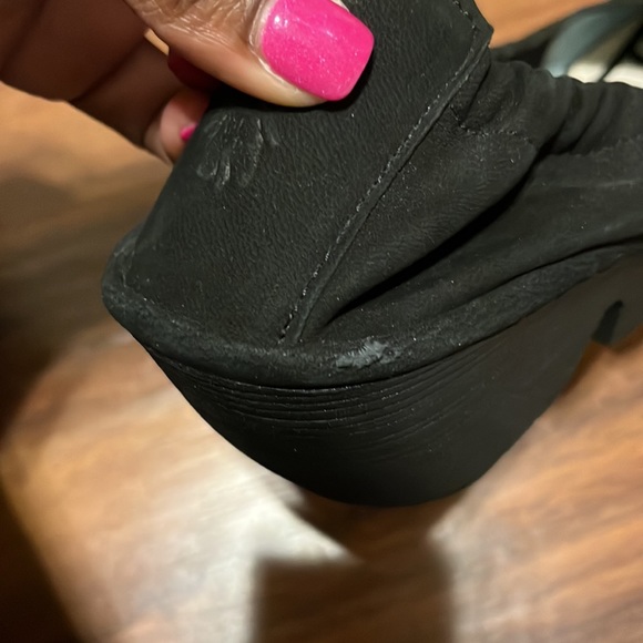 Fly London Women's Black Pledfly Slip-on Wedge - Picture 5 of 9